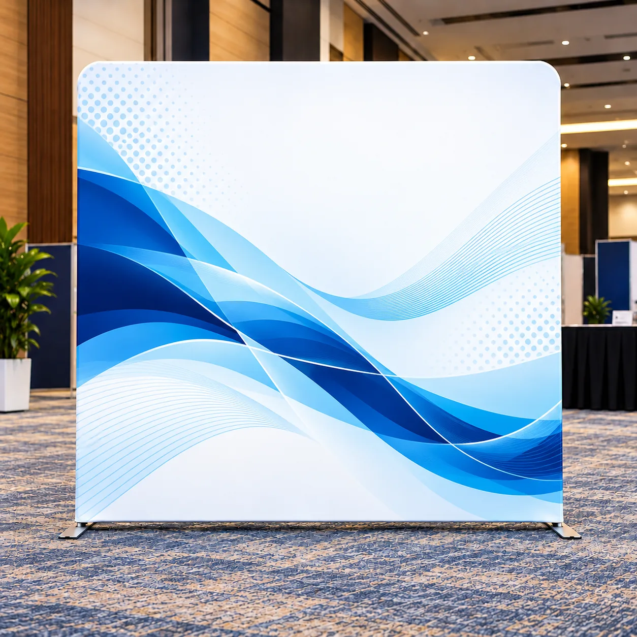 Tension Fabric Backdrop (Straight) Tension Fabric Backdrop (Straight)